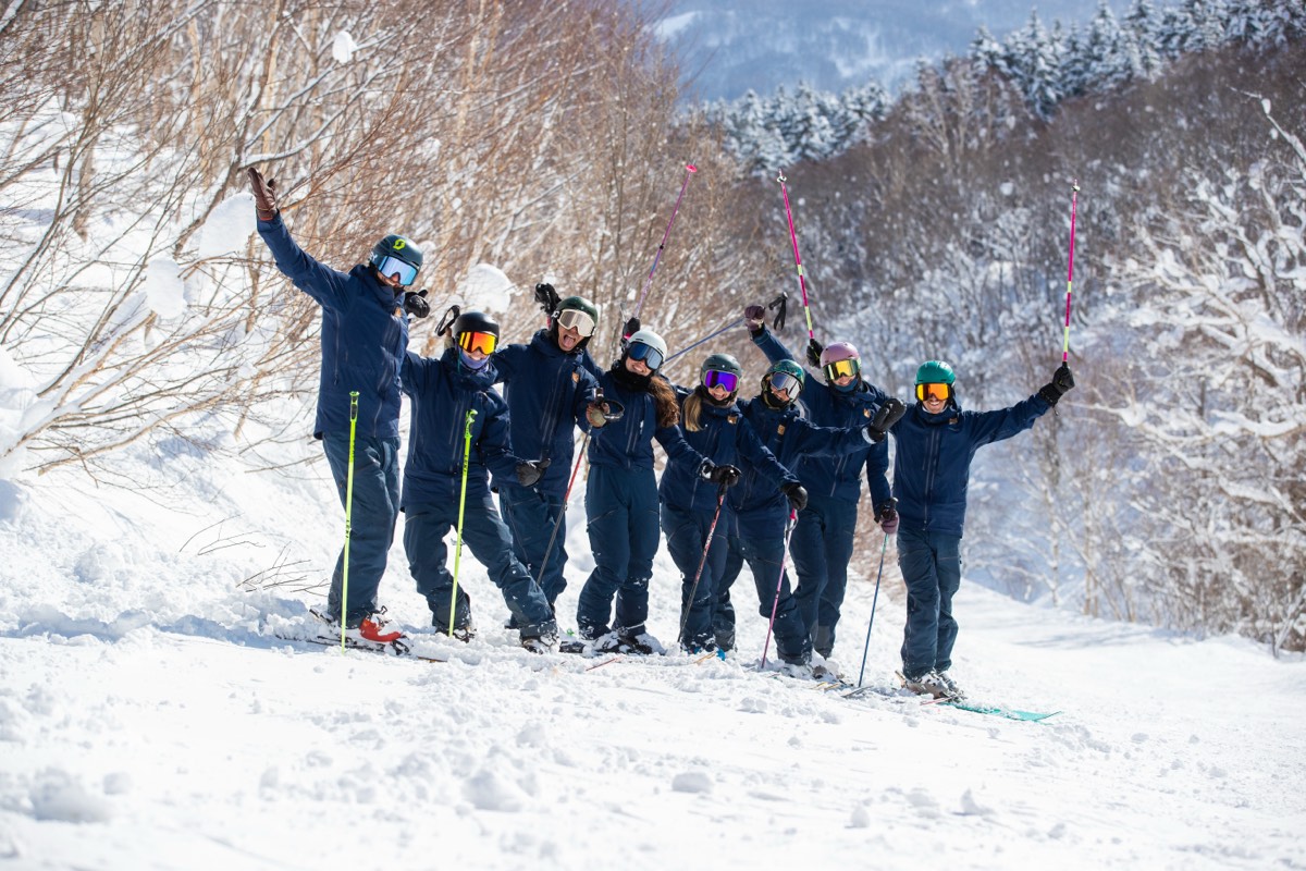 The Far East Snowsports team